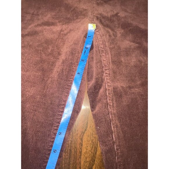 COLDWATER CREEK Women's Size 4 Burgundy Corduroy Bootcut Jeans Retail $69.95 - Picture 4 of 12